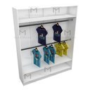 Ver imagem 4 de MODULO CLOSET CABIDEIRO E MALEIRO M47.2020.B 100 % MDF MUNDI MOVEIS