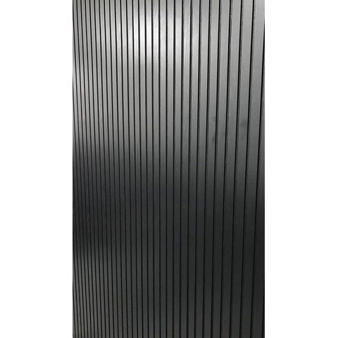 Painel Ripado Versátil 1 Unid. 270 x 110cm Largura Preto Tx