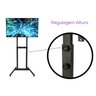 Suporte Pedestal Duplo Móvel Preto 14 a 75 Suportaço - Ped04 - 4