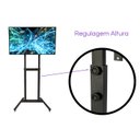 Ver imagem 4 de Suporte Pedestal Duplo Móvel Preto 14 a 75 Suportaço - Ped04