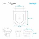 Ver imagem 2 de Assento Sanitario Calypso Preto para Vaso Incepa
