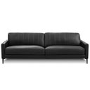 Ver imagem 2 de Sofá 4 Lugares para Sala Living Industrial 280cm Evo L06 Couro Preto - Lyam Decor