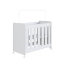 Ver imagem 1 de Mini Berço 4 em 1 Evolutivo 45X90,6cm Branco