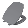 Tampa / Assento Sanitário Almofadado Thema - Astra Cinza Chumbo Tth/k*czc-47 - 1