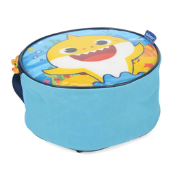 Lancheira Redonda Baby Shark Azul Claro - Luxcel - 6