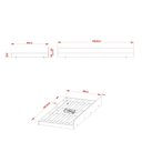 Ver imagem 4 de Cama Auxiliar 100% MDP - Amêndoa