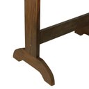 Ver imagem 6 de Mesa Dobrável Ipanema 80x70cm Madeira Imbuia Maciça Stain Imbuia