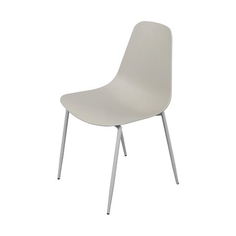 Cadeira Abi sem Braço e Base Metal:Fendi