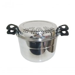 Panela Espagueteira Grande Profissional com Escorredor 6l - 1