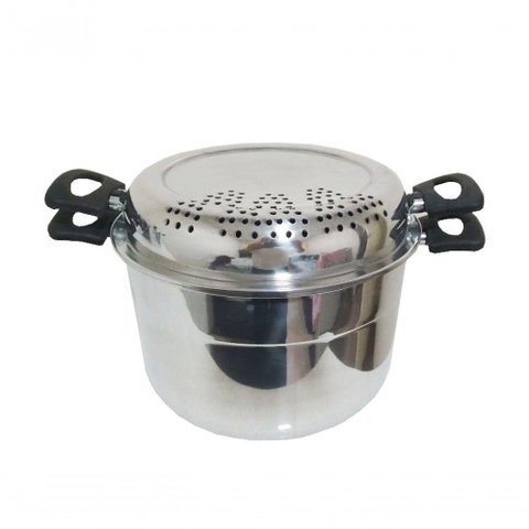 Panela Espagueteira Grande Profissional com Escorredor 6l