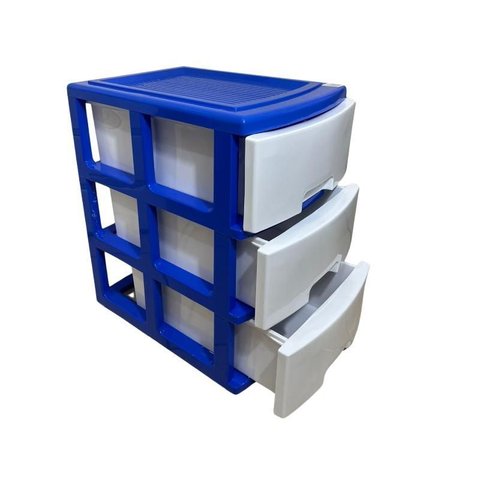 Gaveteiro Organizador 3 Gavetas Plasnorthon Resistente 6040