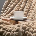 Ver imagem 4 de Cobertor Coberta Tok Max Queen Ultrasoft Alto Relevo Dupla Face - Frape