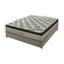 Ver imagem 7 de Cama Box Casal Molas Ensacadas Comfort Pillow Fabrispuma 138x188cm