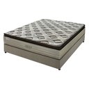 Ver imagem 1 de Cama Box Casal Molas Ensacadas Comfort Pillow Fabrispuma 138x188cm