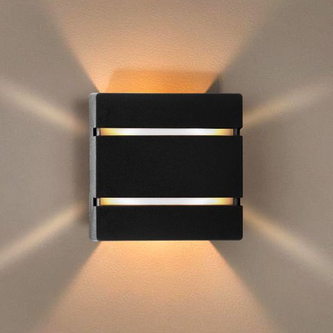 Arandela Luminária Slim 2 Frisos Interna e Externa Led G9