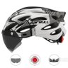 Capacete Ciclismo Mtb com Viseira Magnética Led Ultraleve - 1