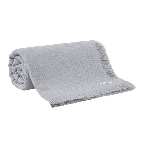 Colcha de Casal In Design com Franja Buddemeyer Caqui 1277