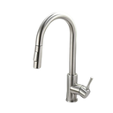 Ver imagem 5 de Torneira Monocomando Gourmet de Pia para Cozinha com Bica Alta Extensível Inox Escovado