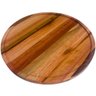 Conjunto 50 Tábuas para Servir Pizzas 38cm de Madeira Redondas À La Carte Pizzarias - 6