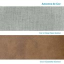 Ver mais imagens de Sofá Living 2 Lugares com Pés em Madeira Maciça 129cm Estelí Yescasa