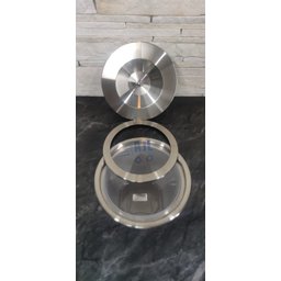 Calha Inox Embutir 150Cm + Lixeira Cesto Pia Cozinha Embutir 5L Inox AJL STORE Calha Gourmet - 2 Calha Inox Embutir 150Cm + Lixeira Cesto Pia Cozinha Embutir 5L Inox AJL STORE Calha Gourmet - 2