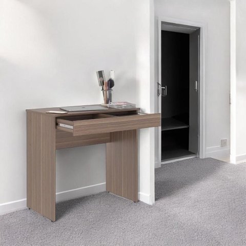 Mesa Escrivaninha Home Office Affara C/ Gaveta Porta Itens com Divisória - Pleno
