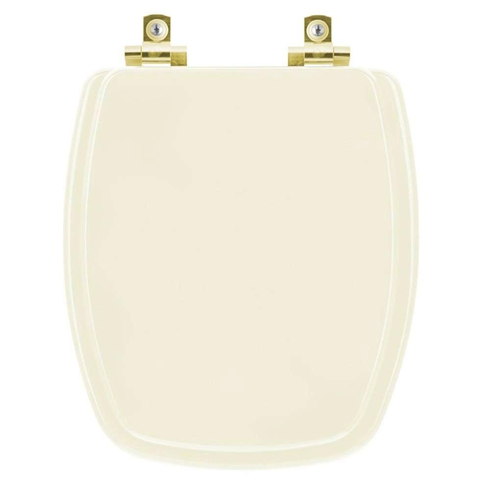 Assento Sanitário Soft Close Stylus Pergamon para Vaso Celite com Ferragem Dourada - 1