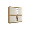 Guarda-roupa 2 Portas Thb Copenhagen 5804 4 Gavetas Internas Capuccino/off White Se - 1