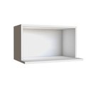 Ver imagem 1 de Nicho Aéreo para Micro-ondas 70cm Cozinha Modulada Mdf Br Cor:branco