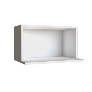Nicho Aéreo para Micro-ondas 70cm Cozinha Modulada Mdf Br Cor:branco