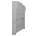 Ver imagem 7 de Cabeceira Casal King Cama Box 195cm Glenda I02 Bouclê Cinza - Mpozenato
