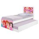 Ver imagem 6 de Bi Cama Juvenil Zap com Cabeceira Princesinhas