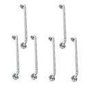 Ver imagem 1 de Alça de Apoio Barra 60cm Inox Kit 6 Unidades Segurança Acessibilidade Suporte Parede Corrimao