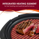Ver imagem 6 de Elite Gourmet Emg-980b Grill Elétrico de Mesa 14", Preto