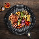 Ver imagem 4 de Elite Gourmet Emg-980b Grill Elétrico de Mesa 14", Preto