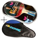 Ver imagem 2 de Kit Raquete Butterfly Addoy 1000 + Porta Raquete Case Donic