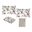 Ver imagem 6 de Jogo de Cama Casal 180 Fios Fiori - Samuel (7819)