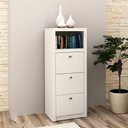 Ver imagem 4 de Armário Arquivo para Escritório Home Office ME4118 MDP Branco - Gran Belo