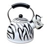 Chaleira Esmaltada Zebra com Apito 2,5 Litros Bichinhos - 1