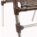 Ver imagem 2 de Kit 4 Cadeiras Vênus e Mesa de Centro Garden em Alumínio Área Externa Trama Original