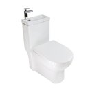 Ver imagem 1 de Kit Vaso Sanitário Com Caixa Acoplada e Lavatório Pratic - Sanit
