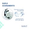 Kit Vaso Sanitário Com Caixa Acoplada e Lavatório Pratic - Sanit - 4