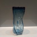 Ver imagem 6 de Vaso Decorativo Enfeite Casa Vidro 22x10x10cm Azul