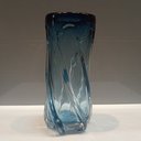 Ver imagem 4 de Vaso Decorativo Enfeite Casa Vidro 22x10x10cm Azul