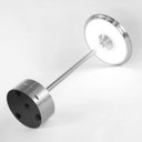 Ver imagem 4 de Kit 4x Luminária de Mesa Touch Candeeiro Led sem Fio Recarregável Grande - Prata