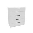 Ver imagem 2 de Cômoda Madri 5 Gavetas Branco - Politorno