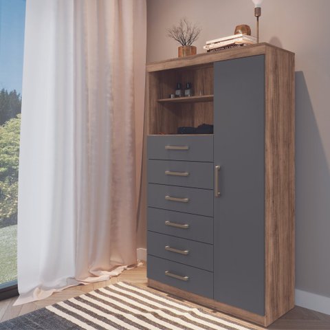 Multi-Cômoda Marabá:Atacama/Grafite