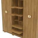 Ver imagem 6 de Guarda Roupa Casal 6p 4g Nor 203 Cm 10109 Nature Vlr