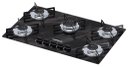 Ver imagem 1 de Cooktop 5 Bocas Bivolt Marmore Preto | Chamalux