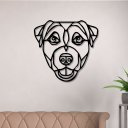 Ver imagem 1 de Escultura de Parede em MDF Jack Russel Geométrico
